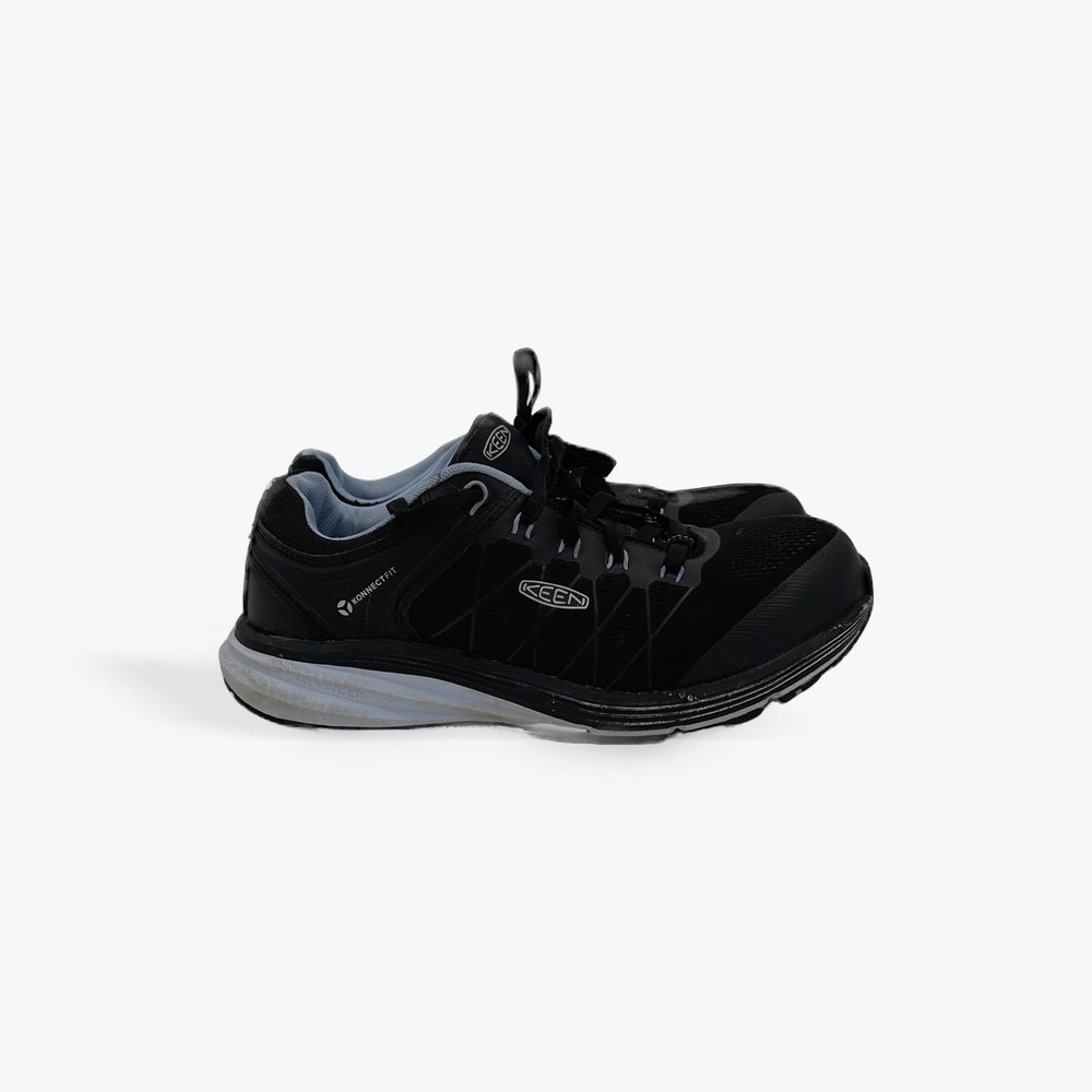 KEEN Utility Black‎ Women's Work Athletic Shoes Size 9W EH Rated ASTM F2413